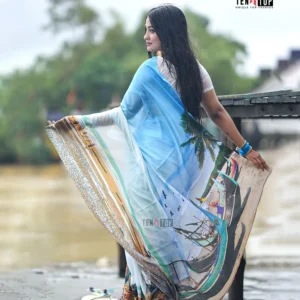 Premium Art Silk Somudrkonna Saree