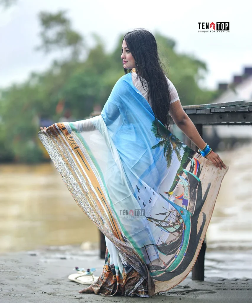 Premium Art Silk Somudrkonna Saree