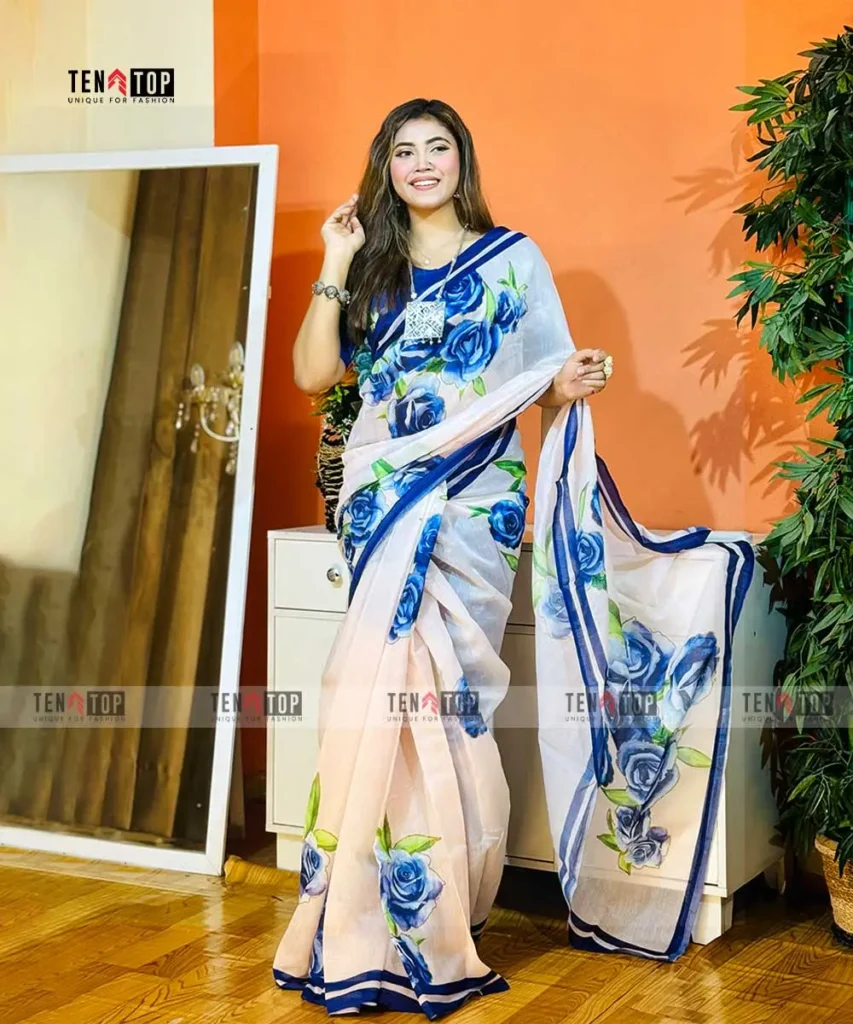 Premium Art Silk Mayaboti Saree
