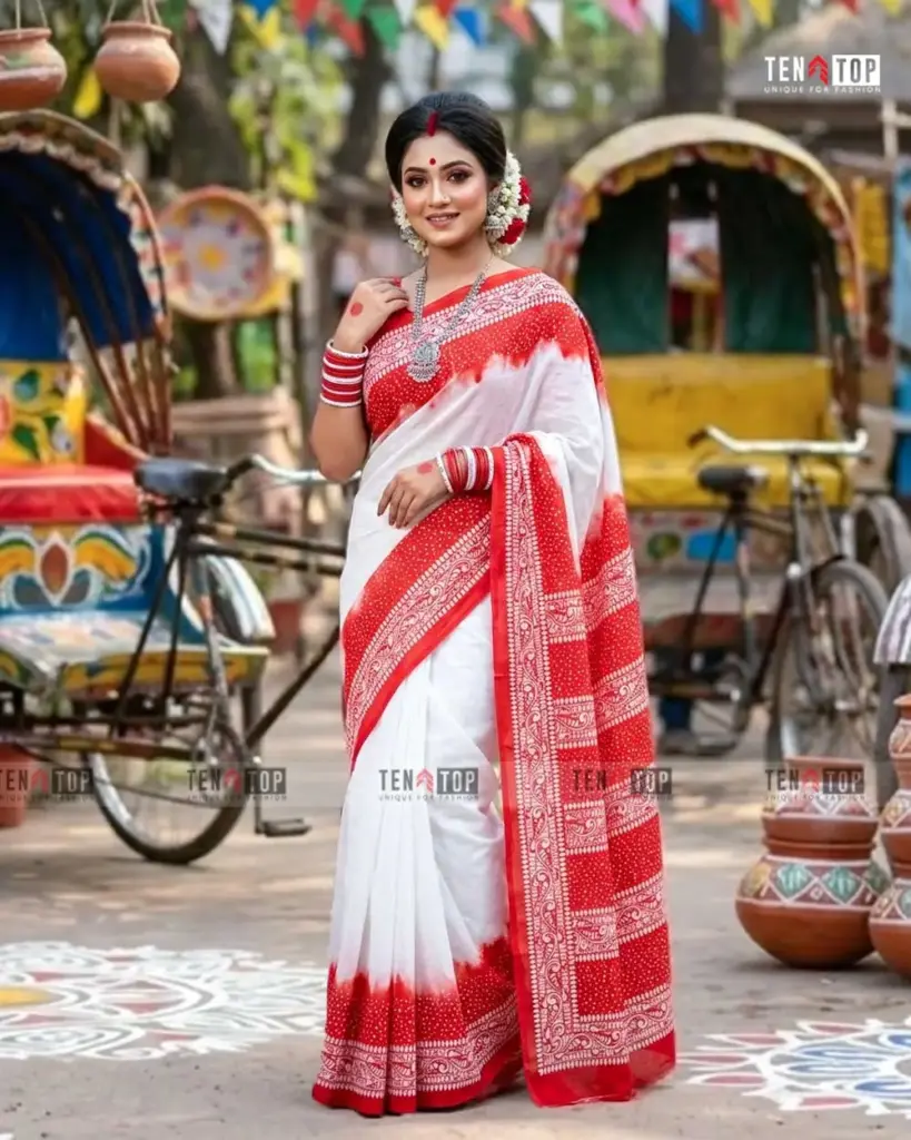 Alpona Saree