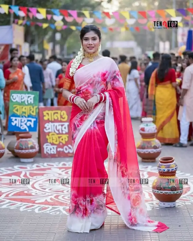 Puspolekha Saree